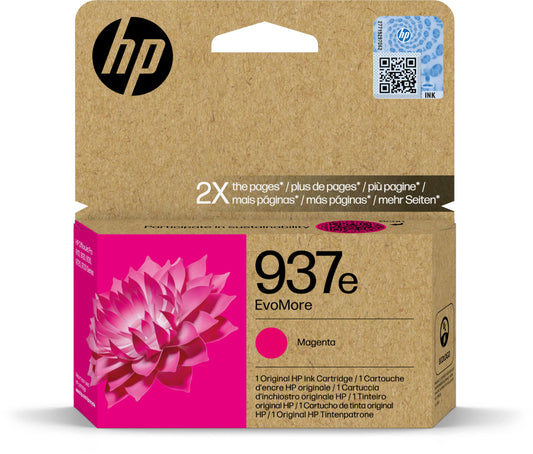 HP Tintenpatrone 937e magenta 4S6W7NE OfficeJet 9110b/9120 1650 S. Idealshop