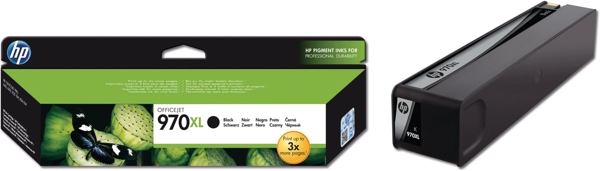 HP Tintenpatrone 970XL schwarz CN625AE OfficeJet Pro X451/576 9200 S. Idealshop