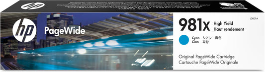 HP Tintenpatrone 981X cyan L0R09A PW Enterprise 556 10'000 S. Idealshop