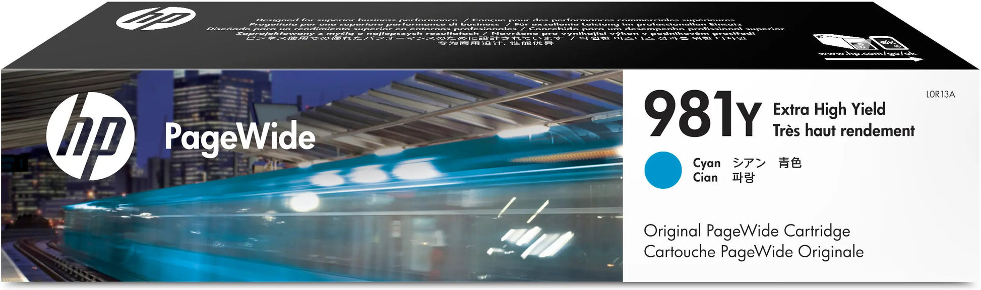 HP Tintenpatrone 981Y cyan L0R13A PW Enterprise 556 16'000 S. Idealshop