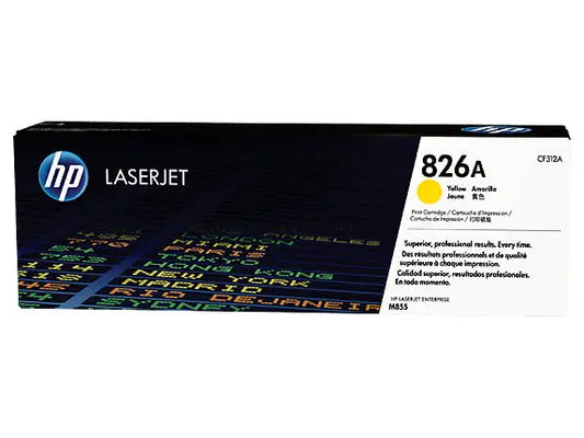 HP Toner 826A yellow CF312A CLJ Enterprise M855 31'500 S. Idealshop