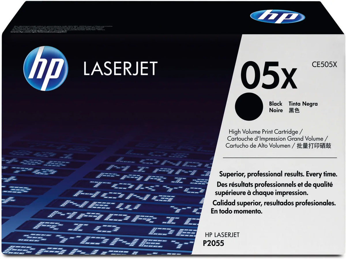 HP Toner-Modul 05X schwarz CE505X LaserJet P2055 6500 Seiten Idealshop