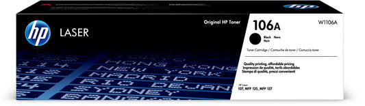 HP Toner-Modul 106A schwarz W1106A Laser 107w 1000 S. Idealshop
