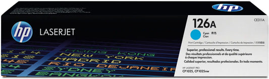 HP Toner-Modul 126A cyan CE311A Color LJ Pro CP1025 1000 S. Idealshop