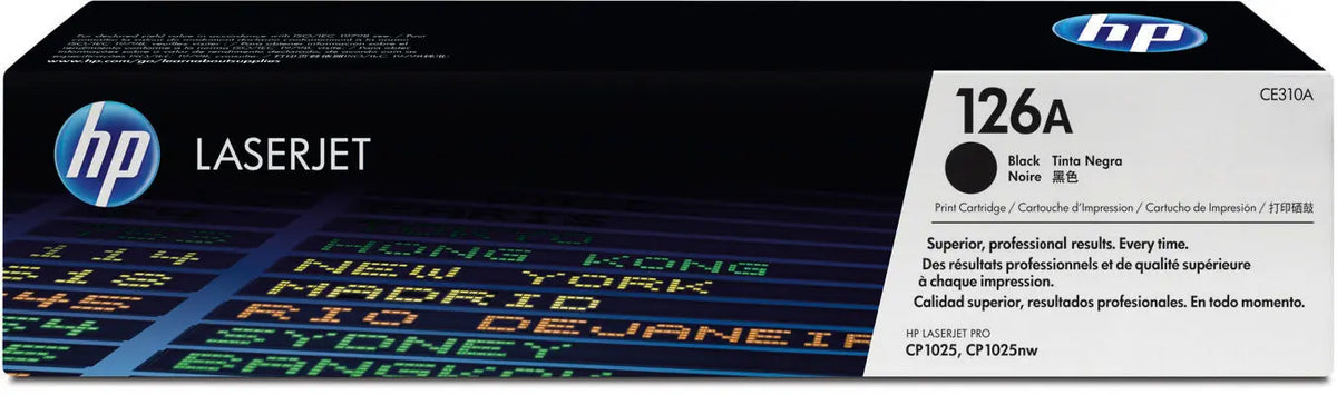 HP Toner-Modul 126A schwarz CE310A Color LJ Pro CP1025 1200 S. Idealshop