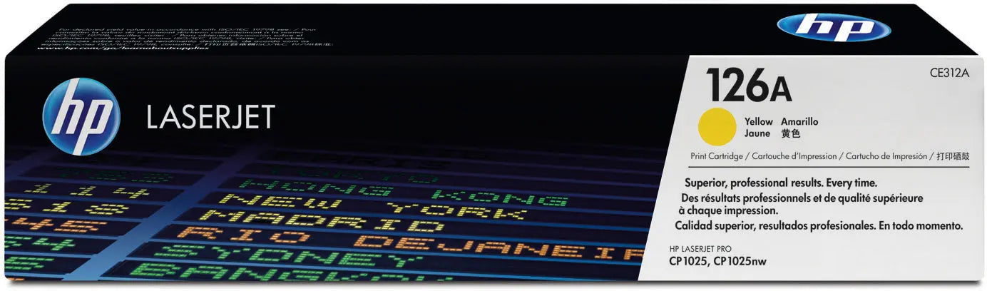 HP Toner-Modul 126A yellow CE312A Color LJ Pro CP1025 1000 S. Idealshop