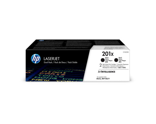 HP Toner-Modul 201X schwarz CF400XD CLJ Pro M252/MFP277 2 Stück Idealshop