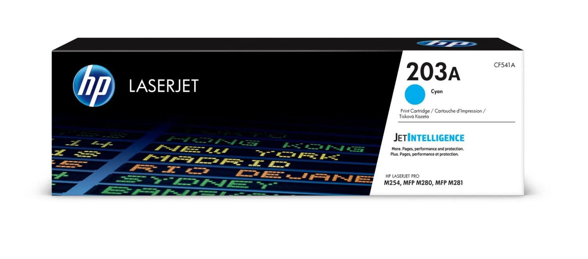 HP Toner-Modul 203A cyan CF541A CLJ Pro M254/MFP M280 1300 S. Idealshop