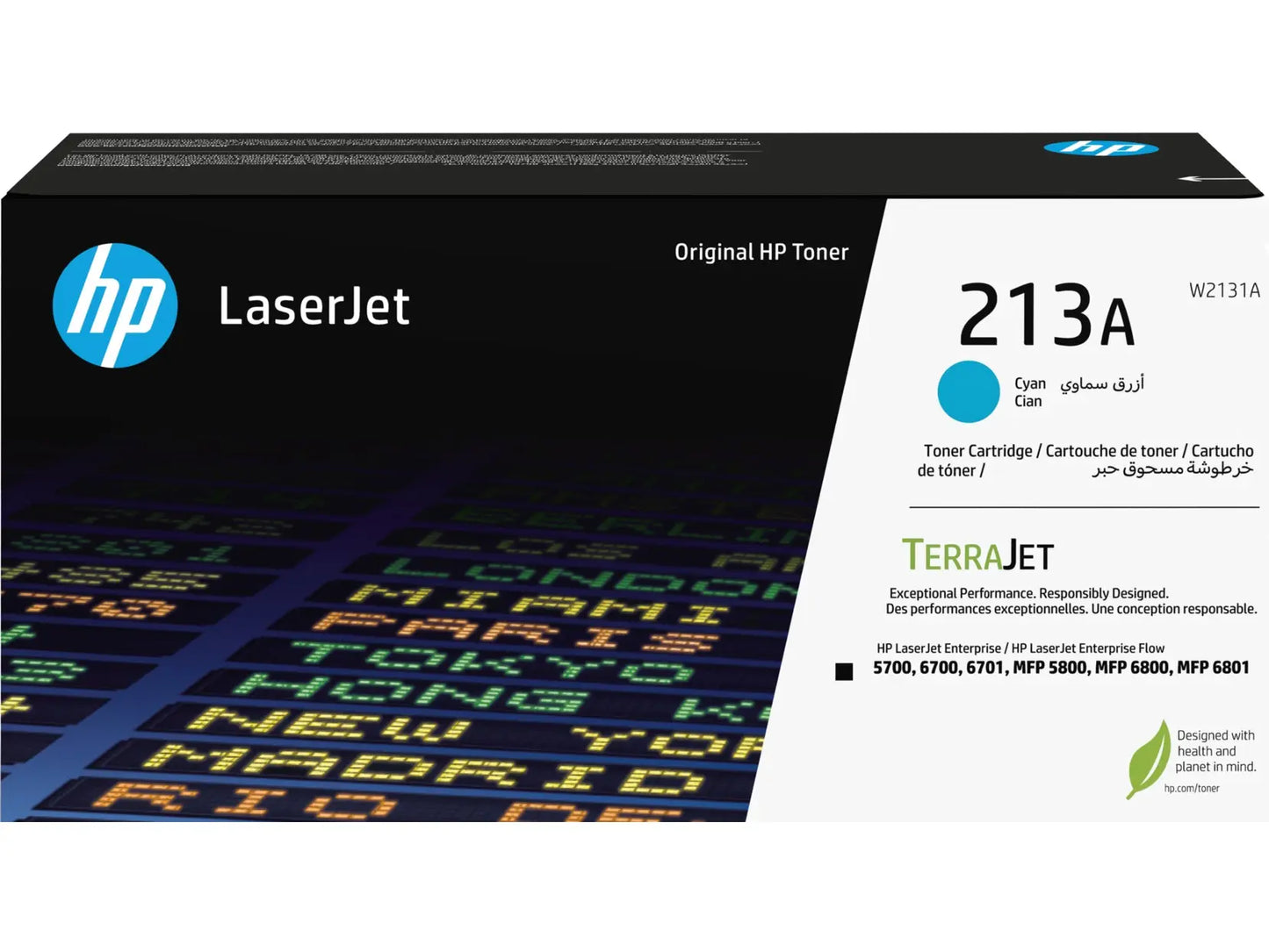 HP Toner-Modul 213A cyan W2131A CLJ Ent. 5700/MFP5800 3000 S. Idealshop