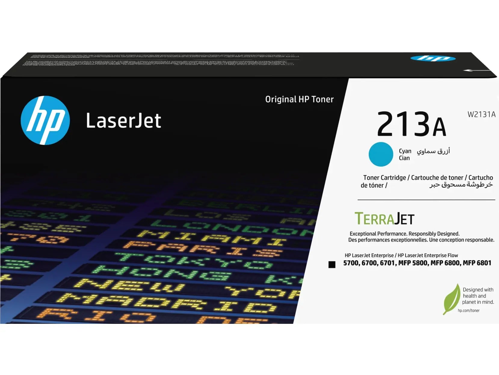 HP Toner-Modul 213A cyan W2131A CLJ Ent. 5700/MFP5800 3000 S. Idealshop