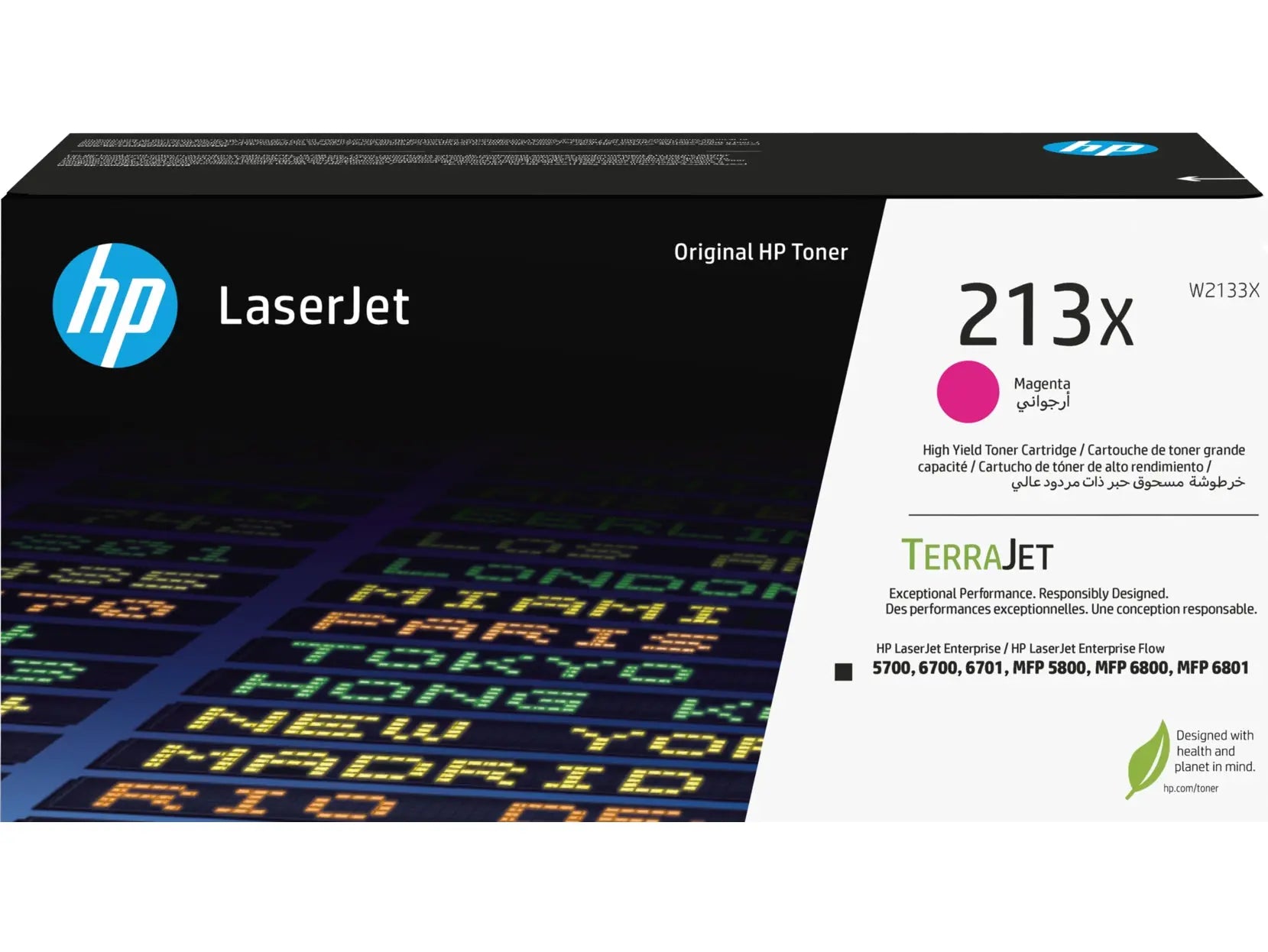 HP Toner-Modul 213X magenta W2133X CLJ Ent. 5700/MFP5800 6000 S. Idealshop