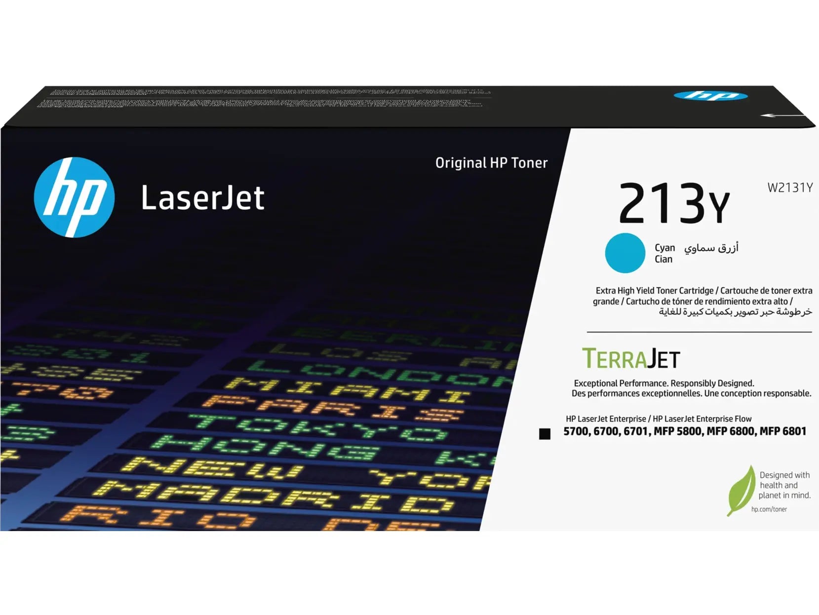 HP        Toner-Modul 213Y          cyan Idealshop