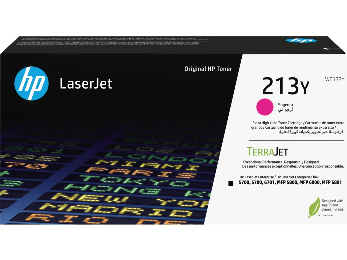 HP Toner-Modul 213Y magenta W2133Y CLJ Ent.5700/MFP5800 12'000 S. Idealshop