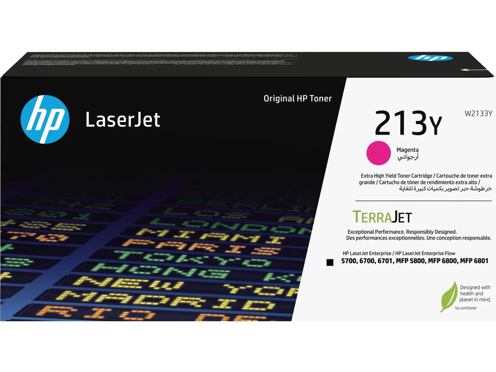 HP Toner-Modul 213Y magenta W2133Y CLJ Ent.5700/MFP5800 12'000 S. Idealshop
