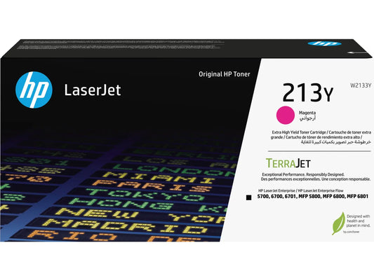 HP Toner-Modul 213Y magenta W2133Y CLJ Ent.5700/MFP5800 12'000 S. Idealshop