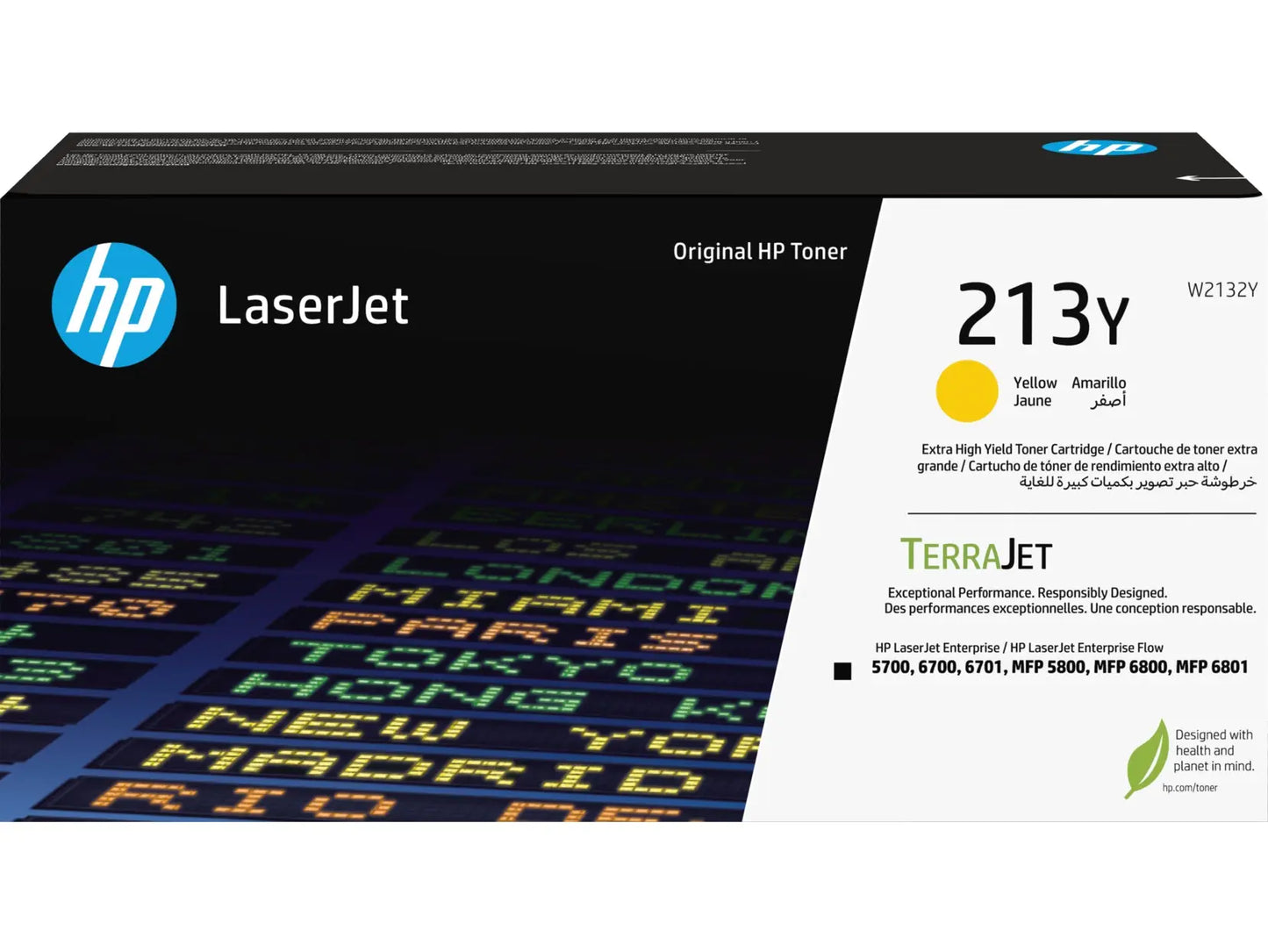 HP Toner-Modul 213Y yellow W2132Y CLJ Ent.5700/MFP5800 12'000 S. Idealshop