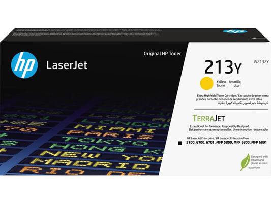 HP Toner-Modul 213Y yellow W2132Y CLJ Ent.5700/MFP5800 12'000 S. Idealshop