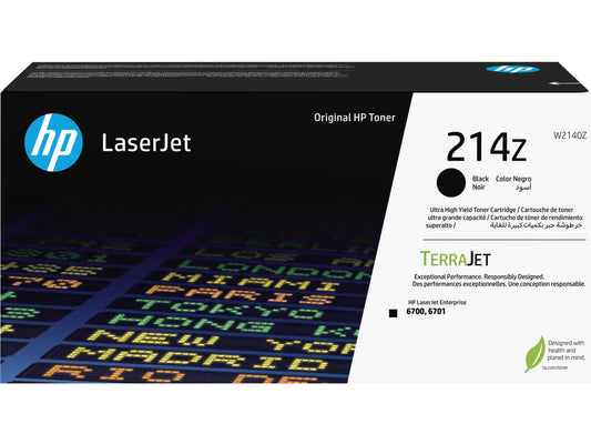 HP Toner-Modul 214Z schwarz W2140Z CLJ Enterprise 6700 31'000 S. Idealshop
