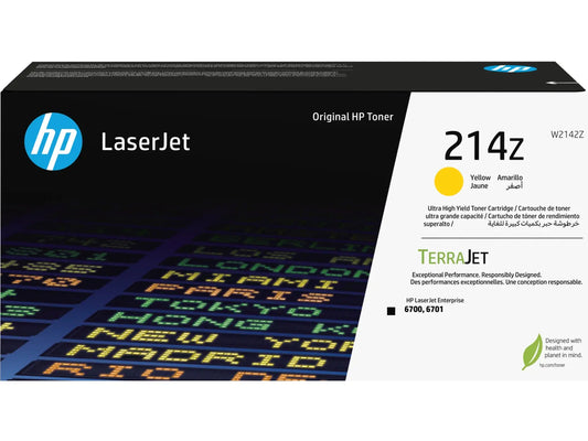 HP Toner-Modul 214Z yellow W2142Z CLJ Enterprise 6700 26'000 S. Idealshop