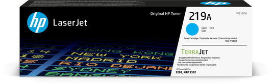 HP Toner-Modul 219A cyan W2191A CLJ Pro 3202/MFP 3302 1200 S. Idealshop
