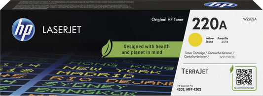 HP Toner-Modul 220A yellow W2202A CLJ Pro 4202/MFP 4302 1800 S. Idealshop