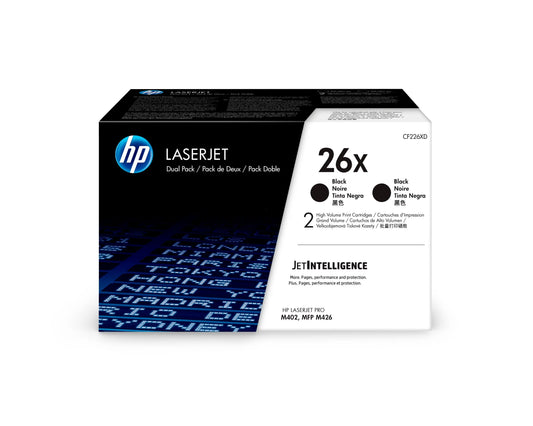HP Toner-Modul 26X schwarz CF226XD LJ Pro M402/MFP M426 2 Stück Idealshop