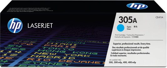 HP Toner-Modul 305A cyan CE411A LJ Pro Color M375 2600 Seiten Idealshop