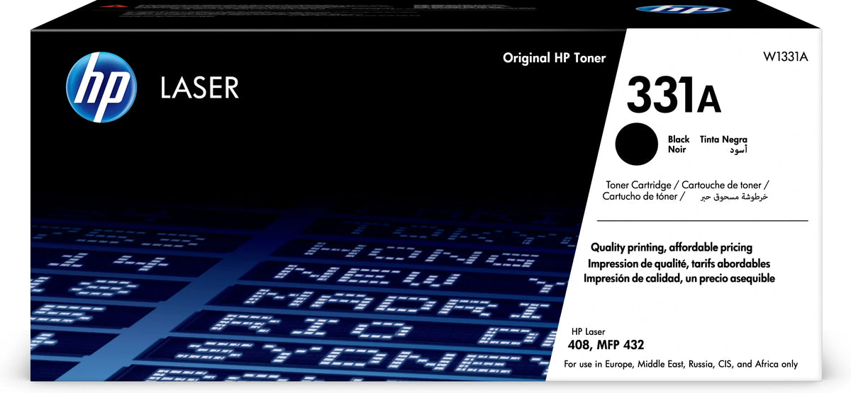 HP Toner-Modul 331A schwarz W1331A Laser 408dn/MFP 432fdn 5000 S. Idealshop