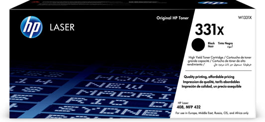 HP Toner-Modul 331X schwarz W1331X Laser 408dn/432fdn 15'000 S. Idealshop