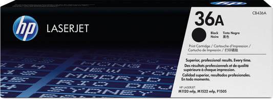HP Toner-Modul 36A schwarz CB436A LaserJet P1505 2000 Seiten Idealshop