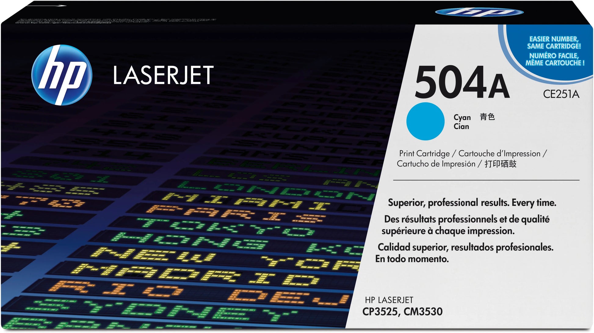 HP        Toner-Modul 504A          cyan Idealshop