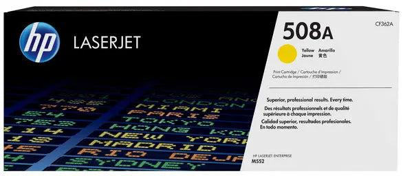 HP Toner-Modul 508A yellow CF362A CLJ Enterprise M552 5000 S. Idealshop