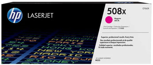 HP Toner-Modul 508X magenta CF363X CLJ Enterprise M552 9500 S. Idealshop