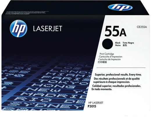 HP Toner-Modul 55A schwarz CE255A LaserJet P3015 6000 Seiten Idealshop