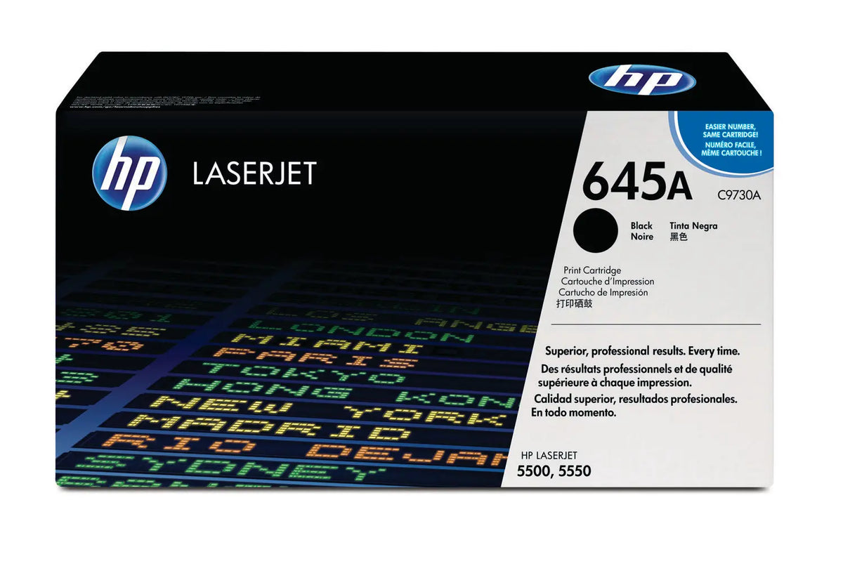 HP Toner-Modul 645A schwarz C9730A Color LaserJet 5500 13'000 S. Idealshop