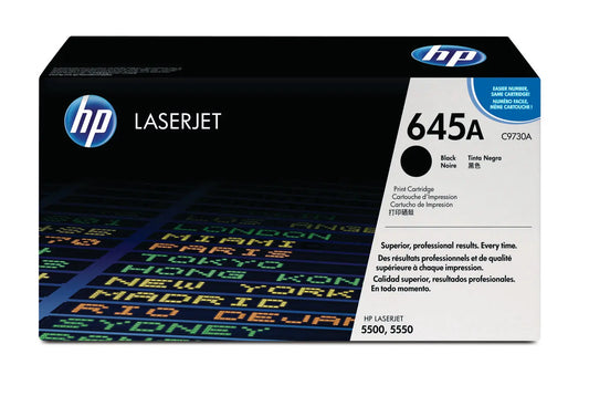 HP Toner-Modul 645A schwarz C9730A Color LaserJet 5500 13'000 S. Idealshop