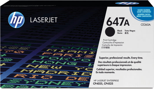 HP Toner-Modul 647A schwarz CE260A Color LJ CP4025 8500 Seiten Idealshop
