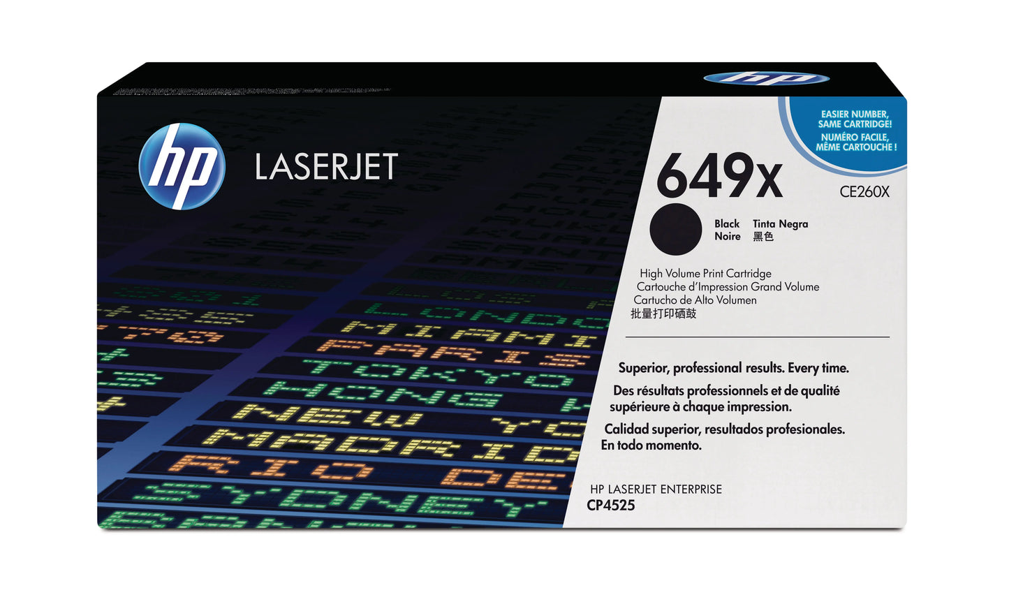 HP Toner-Modul 649X schwarz CE260X Color LJ CP4525 17'000 Seiten Idealshop