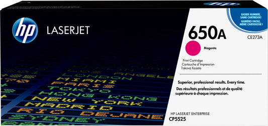 HP Toner-Modul 650A magenta CE273A Color LJ CP5520 15'000 Seiten Idealshop