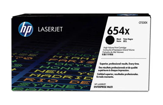 HP Toner-Modul 654X schwarz CF330X CLJ Enterprise M651 20'500 S. Idealshop