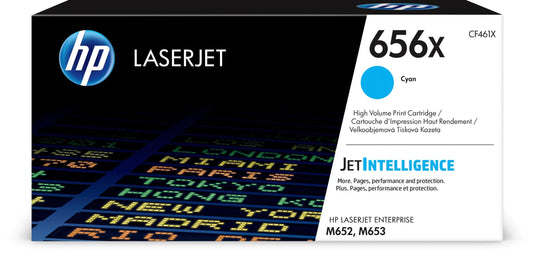 HP Toner-Modul 656X cyan CF461X CLJ Enterprise M652 22'000 S. Idealshop