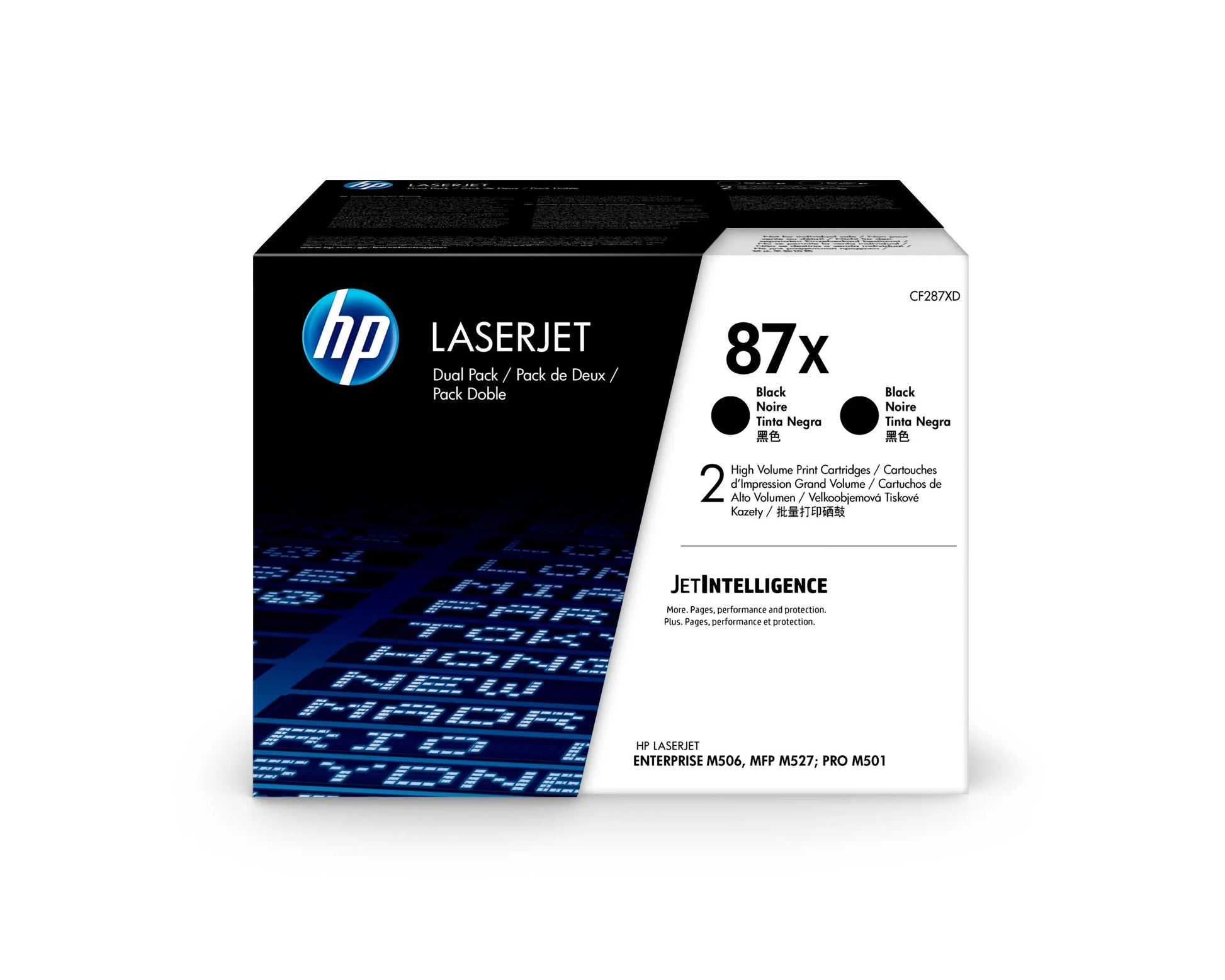 HP Toner-Modul 87X schwarz CF287XD LJ Enterprise M527 2 Stück Idealshop