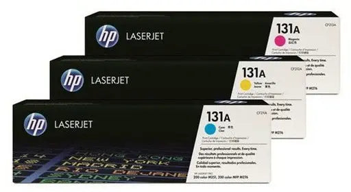 HP Toner Tri-Pack 131A CMY U0SL1AM LJ Pro 200 M276 1800 Seiten Idealshop
