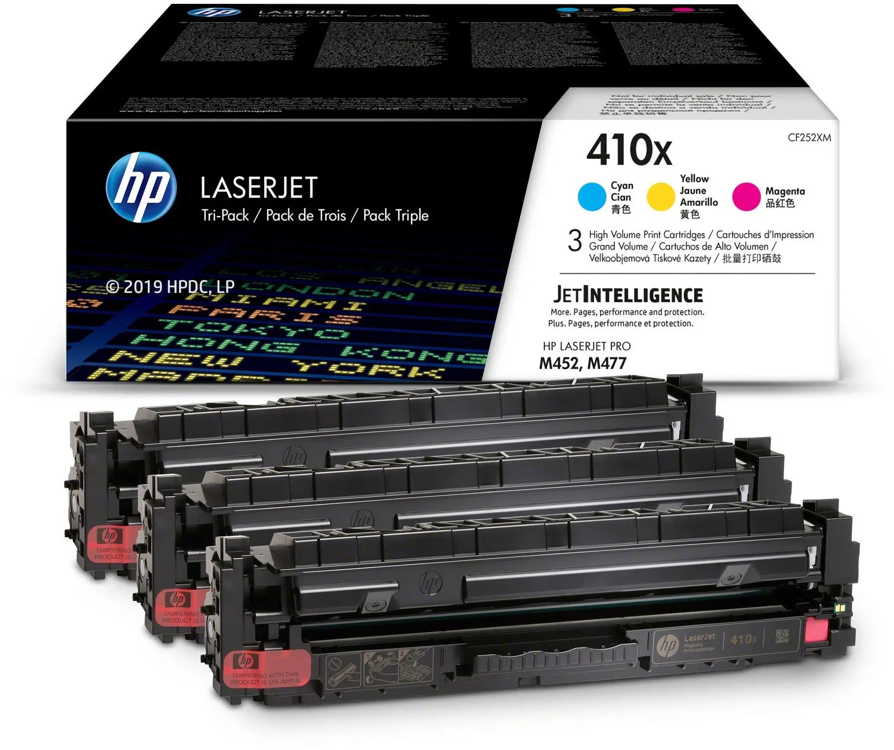 HP        Toner Tri-Pack 410X        CMY Idealshop