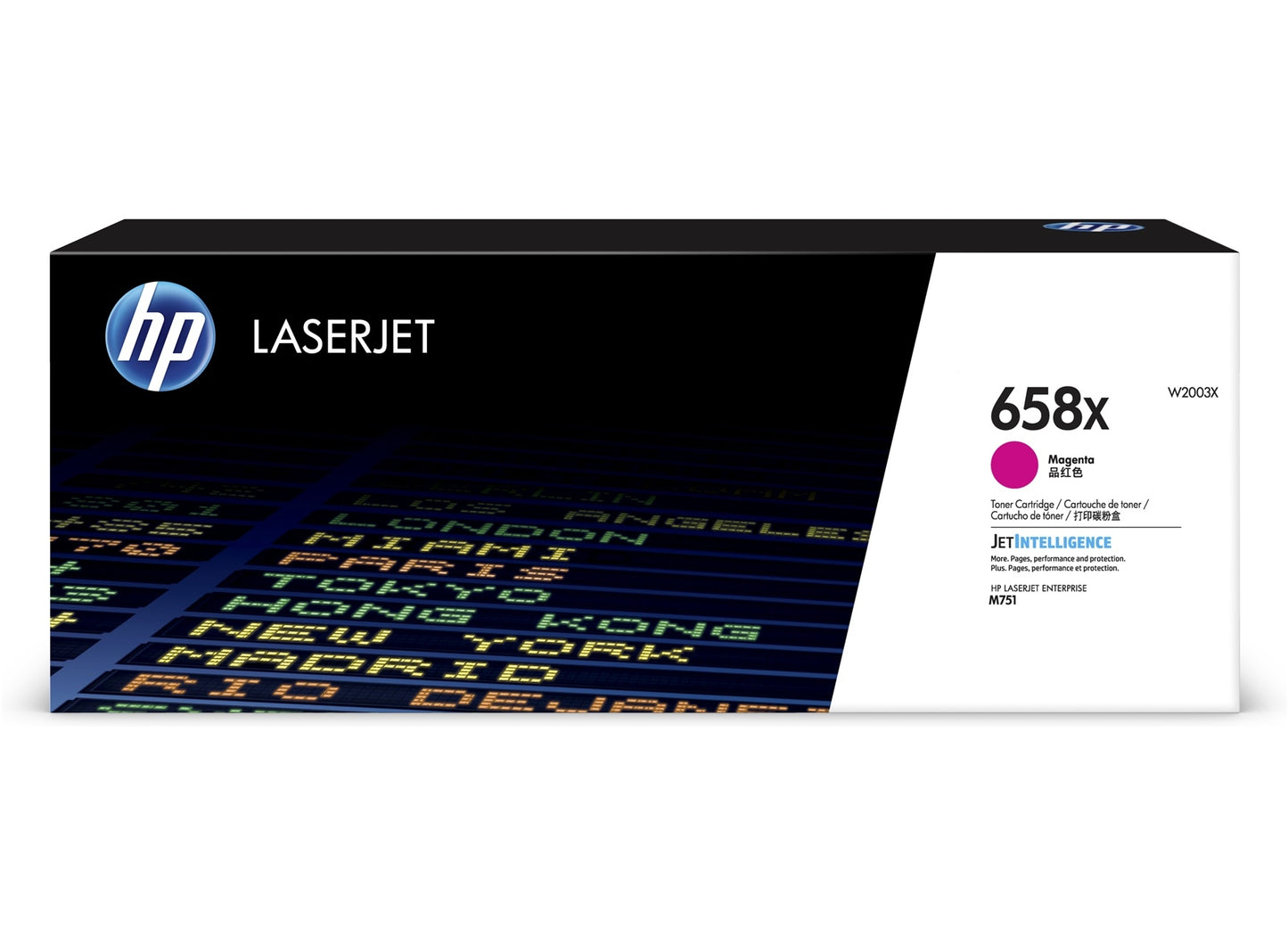 HP        Toner 658X             magenta