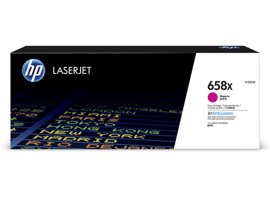 HP        Toner 658X             magenta