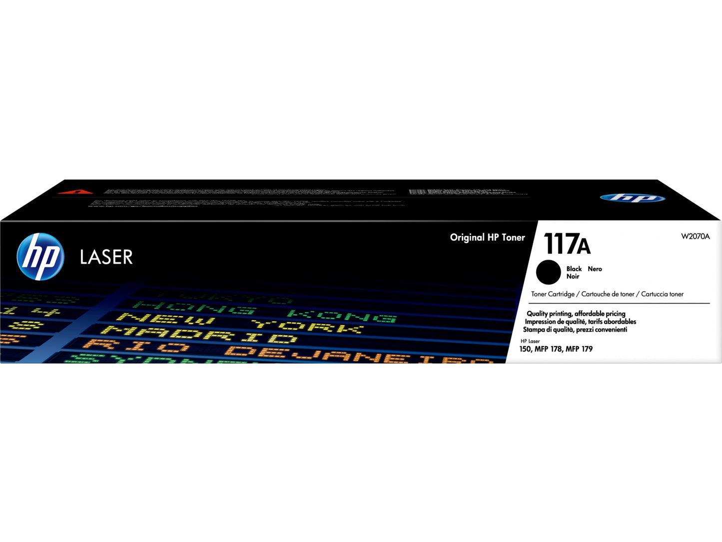 HP        Toner-Modul 117A       schwarz