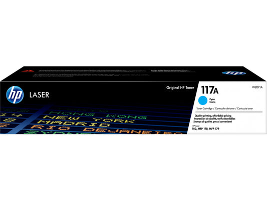 HP        Toner-Modul 117A          cyan