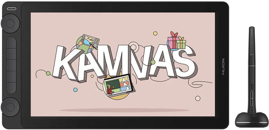 HUION Kamvas 13 Gen 3 IPS FHD Black GS1333 16384Levels, 5 Keys USB-C Idealshop