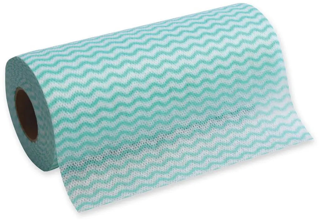 HYGOCLEAN Reinigungstuch 20x40cm 930.2 grün, weiss 1 Rolle/50 Blatt Idealshop